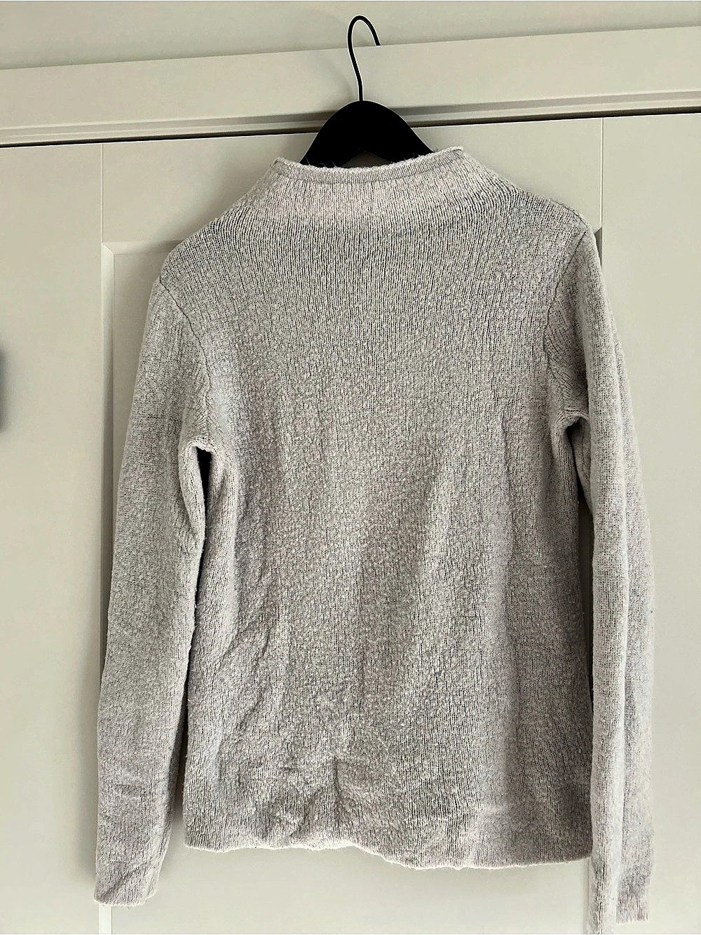 Lole Women's Soft Pink and Gray Turtleneck Sweater
